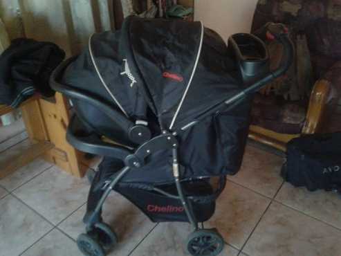 chelino pram en stoeltjie