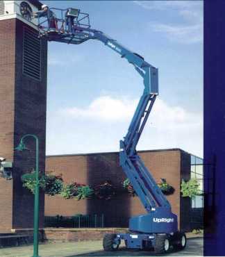 CHERRY PICKERS - AB38 13.5M ELECTRIC BOOM LIFT HIRE