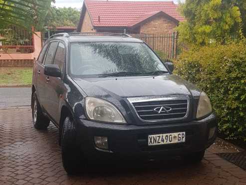 Chery Tiggo TXE 2.0 with a 2014 complete motor replaced. 45 000 km