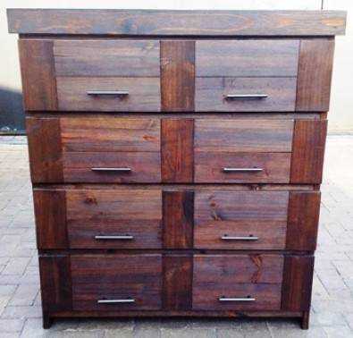 Chest of drawers Farmhouse series 1100 stained