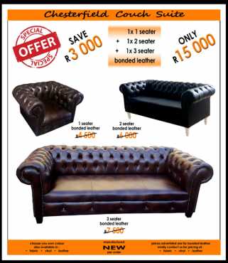 Chesterfield Couch SuiteR15000