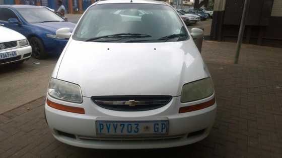 Chevrolet aveo 2007 hback 1.5 in mint condition for R 48,000