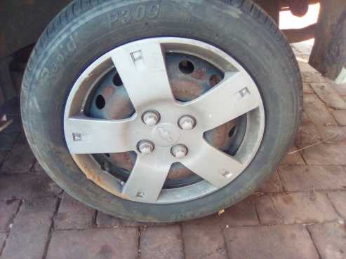 Chevrolet Aveo Ls 1.5 14 Inch Wheels for sale (185-60)