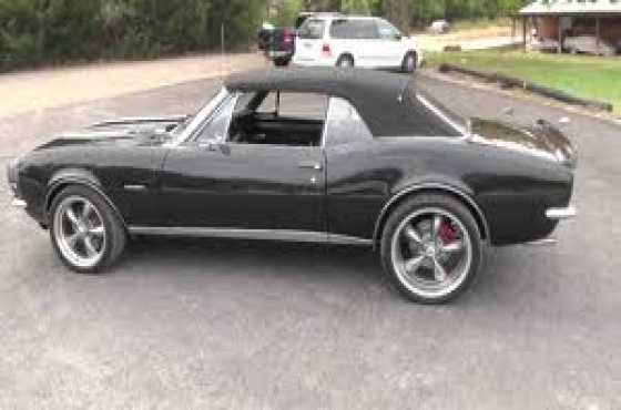 Chevrolet Camaro for rebuild project wanted
