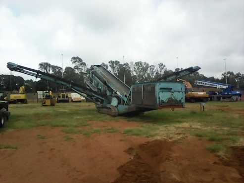 Chieftain 2100 double decker power screen