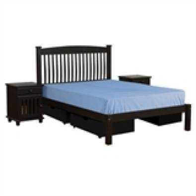 Christie bed double combo set in oak or oregan fi