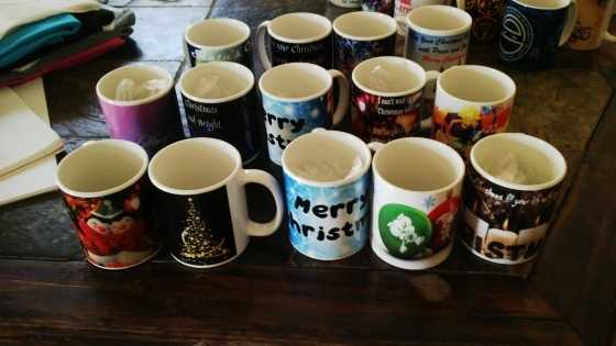 Christmas Mugs for Resale