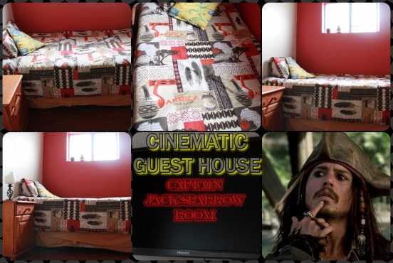 CINEMATIC GUEST HOUSE - CAPTAIN JACK SPARROW ROOM