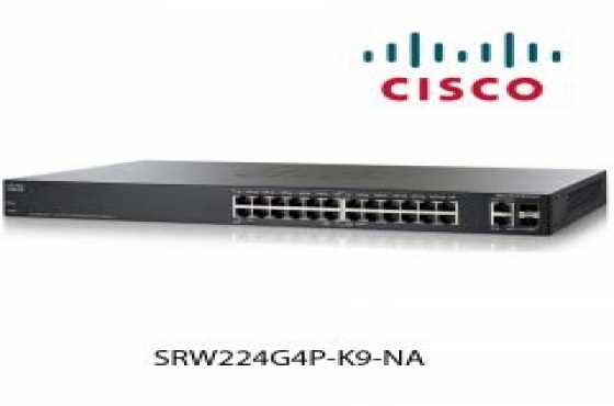 Cisco SF300 24 port 10100 Managed POE switches with Gig uplinks