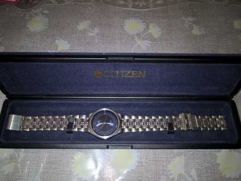 CITIZEN Men039s Silver Wrist Watch for Sale