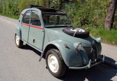 CITROEN 2CV SAHARA 1958