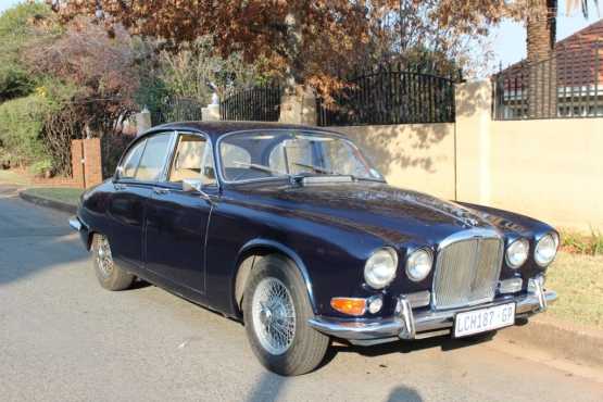 Classic Jaguar Sports Sedan
