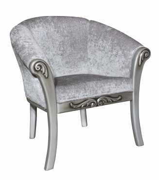 Classic Tub Chair with Carving