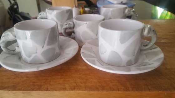 COFFEE AND SAUCER SET