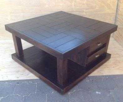 Coffee table Farmhouse series 1100 with 4 drawers