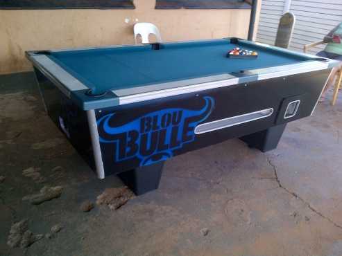 coin operated pool table