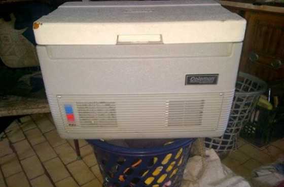 Coleman cooling and heating box