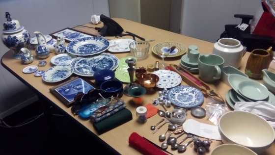 Collectables  Antiques Various cutlery, crockery, silverware, most original, etc