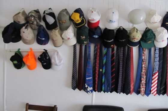 Collection of 33 mens caps