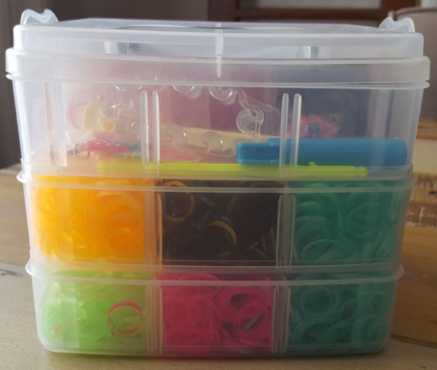 Colorful Loom Bands Kit 4800pc Including Loom Hook amp SClips x 41 KITS