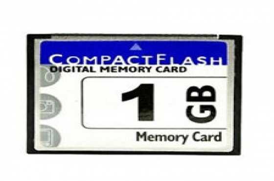 Compact Flash Memory cards (CF Cards)