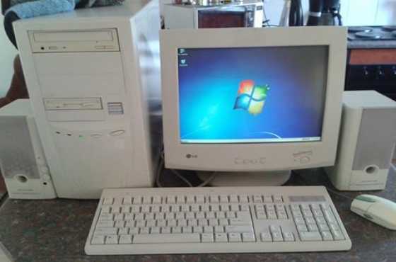 Complete basic home or office use computer for sale