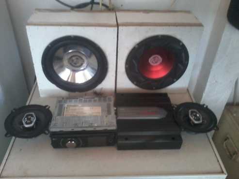 Complete car sound combo R1000