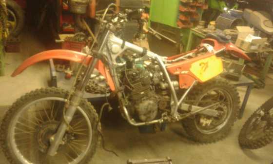 complete honda xr 600 r