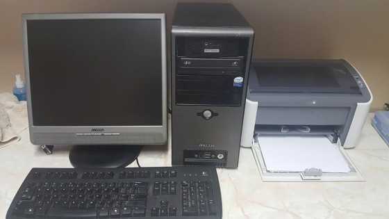 Complete Mecer Desktop PC  Printer