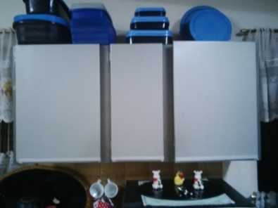 COMPLETE SET OF KITCHEN CABINETS AND