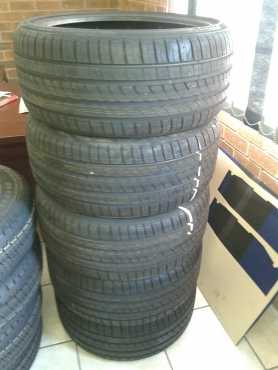 Complete Set Plus Spare Of Brand New Pirelli Tyres For Sale 23535R19