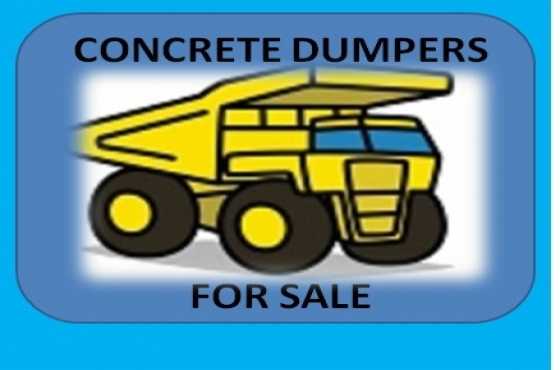 Concrete dumpers