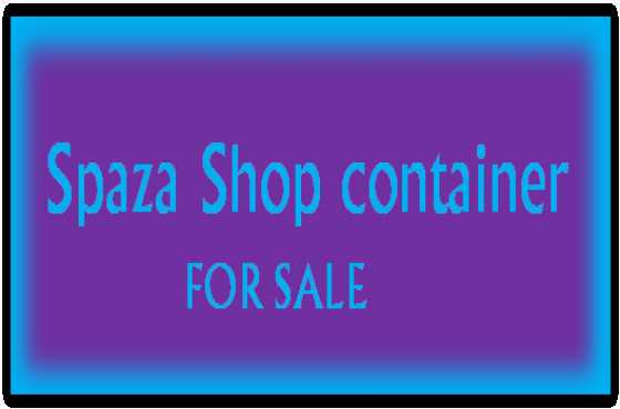 Container Spaza Shop