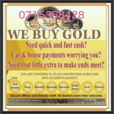 Convert your gold and diamond jewelry into cash 0715358428