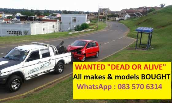 Convert Your Unwanted Car  Bakkie to INSTANT CASH