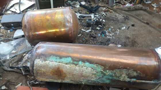 copper and steel geysers for sale