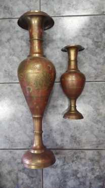 Copper vases