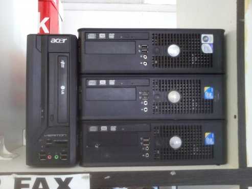 Core 2 duo 3.0GHz E8500, 4gb ram, 500gb hdd SFF pc