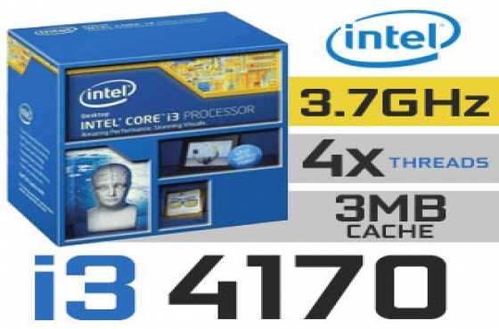 Core i3 4170 3.7GHz  8GB Crucial DDR3 1866MHz