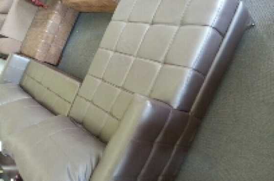 Corner brown couch 300cm by 180cm for sale