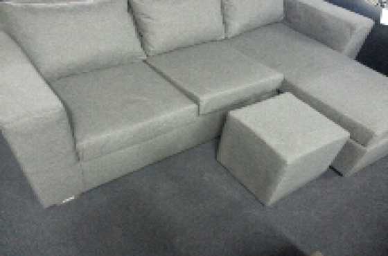 Corner grey couch for sale