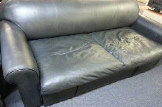 Couch genuine leather for sale