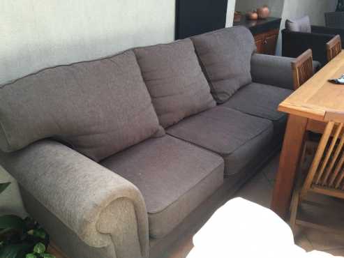 COUCH SET 3 PIECE. GRAFTON EVEREST. GREY STONE COLOUR. 3 x COUCHES