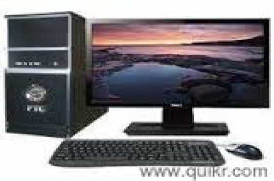 CPU.2.4ghz,Fast and,19inch lcd monitor keyboard and muse,working in an