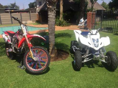 Crf 450r and ltz400