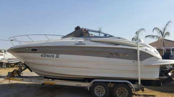 Crownline Cabin with Mercruiser 350 MAG MPI V8 Inboard motor.