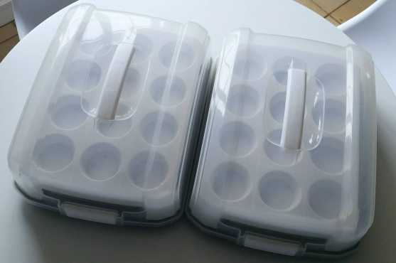 Cupcake pans  muffin carriers