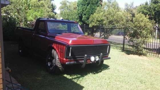 Custom 1972 Chevrolet C30 Bakkie