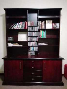 Custom bookshelf amp cupboard URGENT (Make me an offer must go asap )