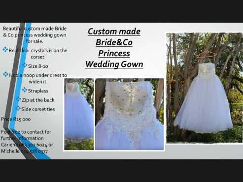 Custom made BrideampCo princess wedding gown